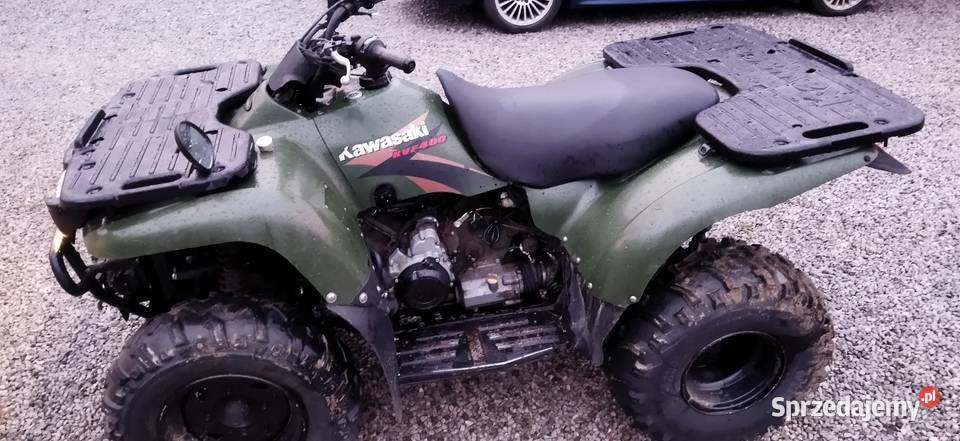 Quad 4x4 kawasaki kvf 400 prairie duży masywny benzyna Maruszów