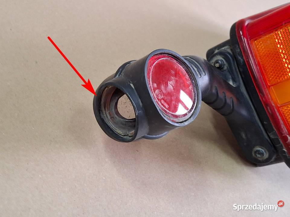 ASPOCK LAMPA TYŁ LEWA NACZEPA ECOPOINT II Bieleń