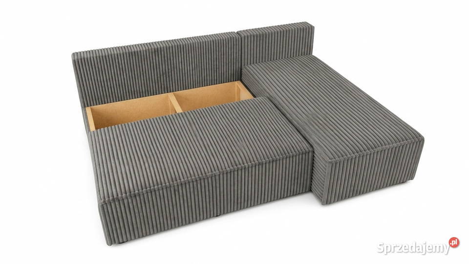 Narożnik z funkcją spania Santo 200x140 sztruks 200cm Narożniki wielkopolskie Mroczeń