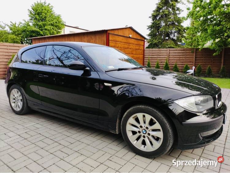 BMW Seria 1 118i Czarny Przyciemniane Szyby Poznań