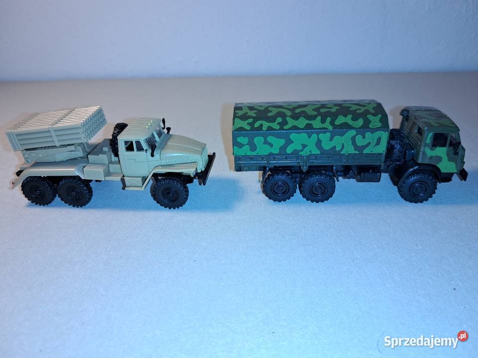 Kamaz 43101 i BM21 Grad w skali 172 Warszawa