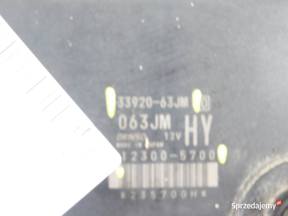 STEROWNIK SUZUKI SWIFT III 13 3392063JM małopolskie