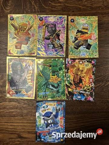 Specjalne karty lego Ninjago Oleśnica sprzedam