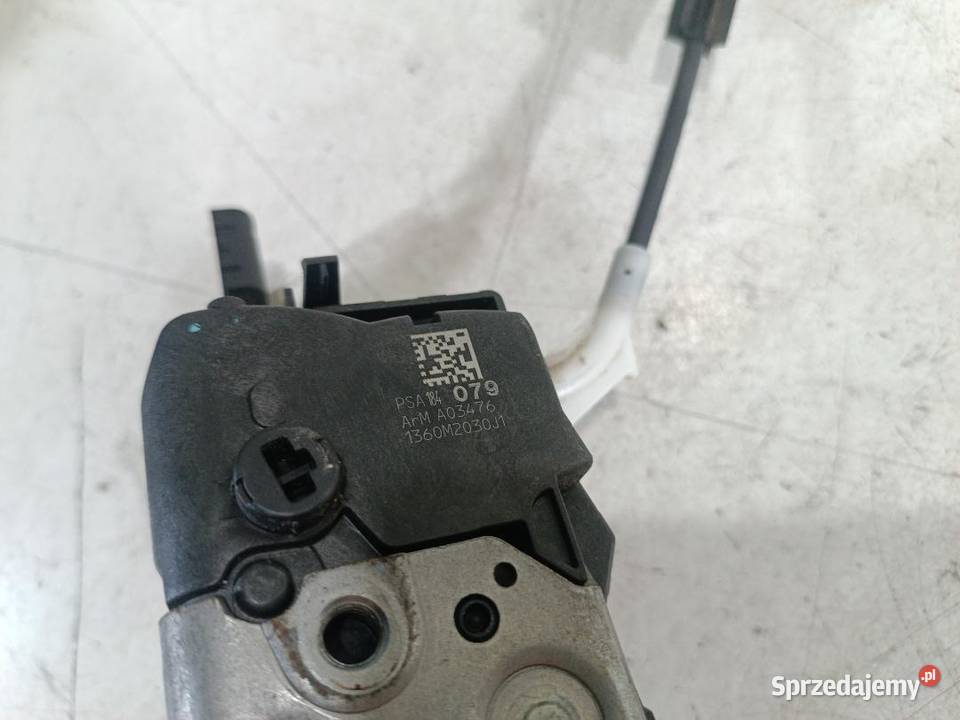 ZAMEK DRZWI LEWY PRZÓD 6 PIN PEUGEOT RCZ 16 THP