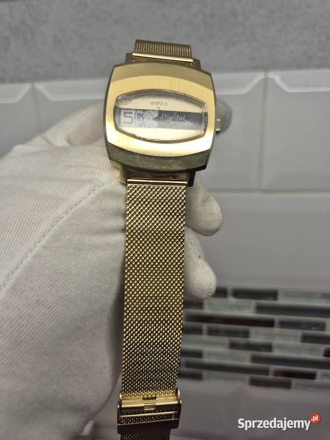 Rzadki unikalny zegarek Anker A Digital automat Chorzów