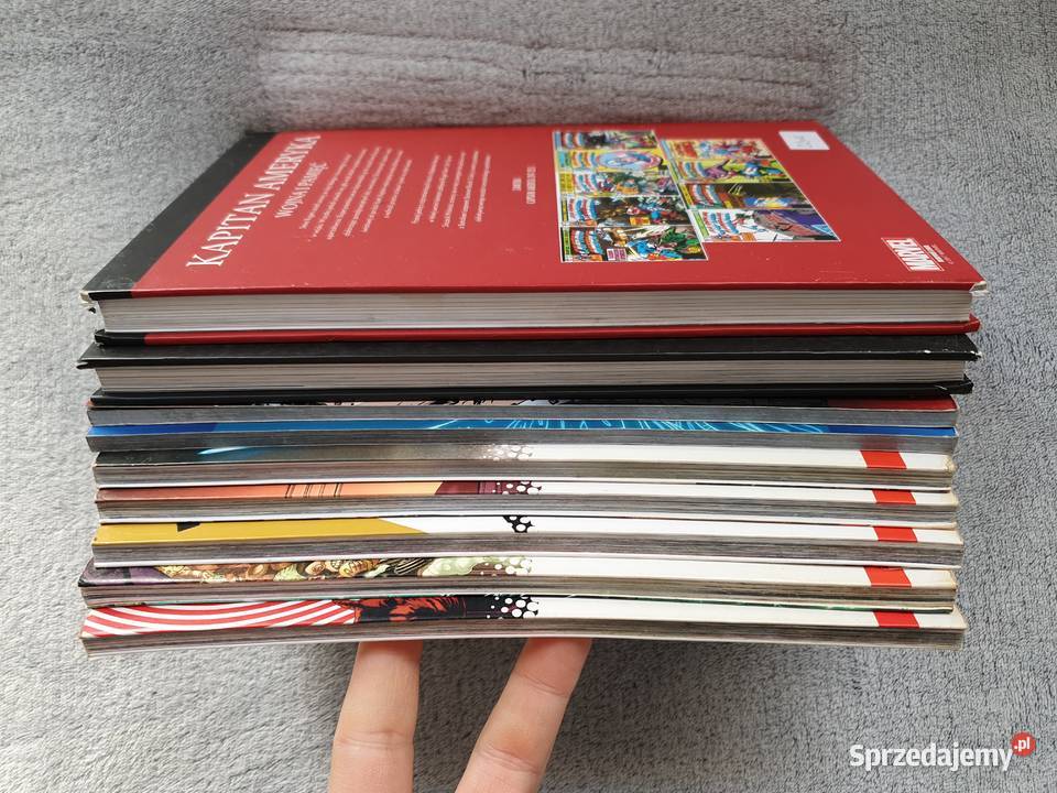 Zestaw 9 komiksów polskie wydania Marvel DC pomorskie Gdynia