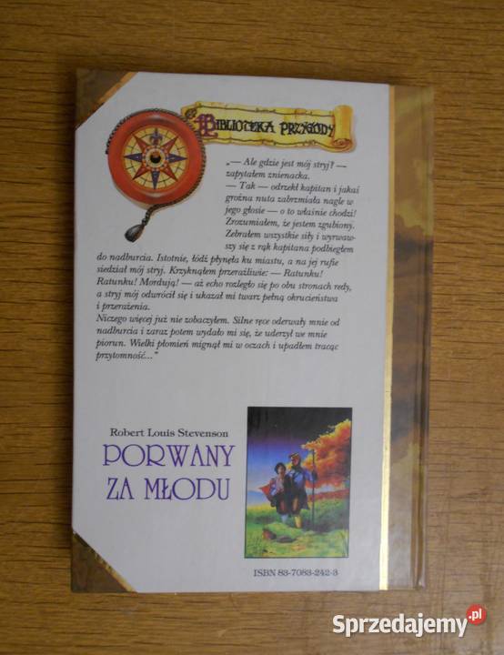 Robert Louis Stevenson Porwany młodu Parczew sprzedam