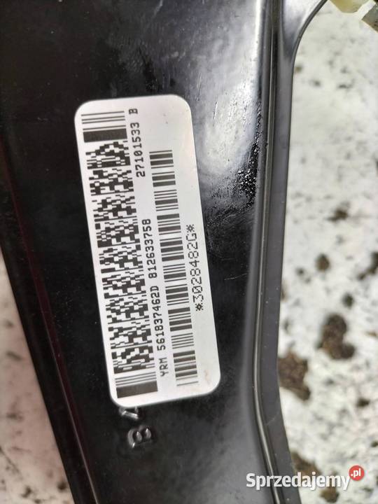 MECHANIZM SZYBY PRAWY PRZÓD USA 561837462D VW