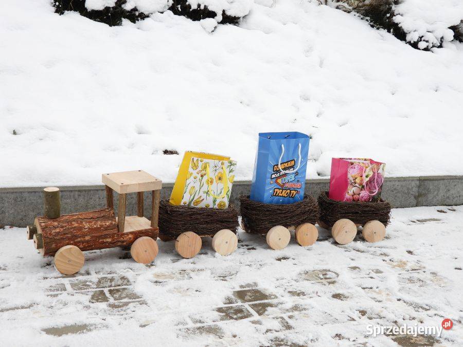 lokomotywa z wagonikami Niedarzyno