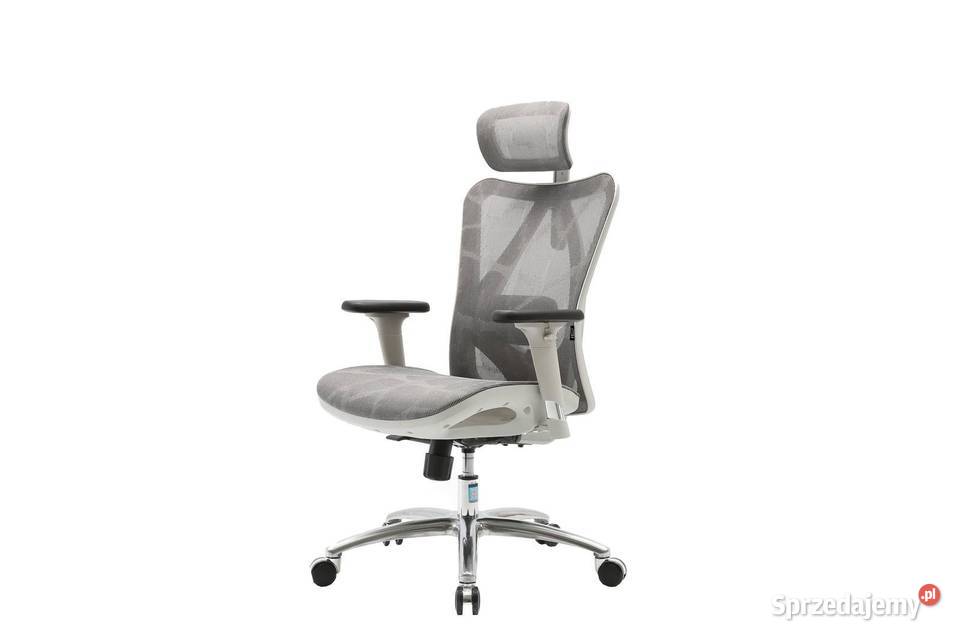 Fotel ergonomiczny ANGEL biurowy szary kalistO