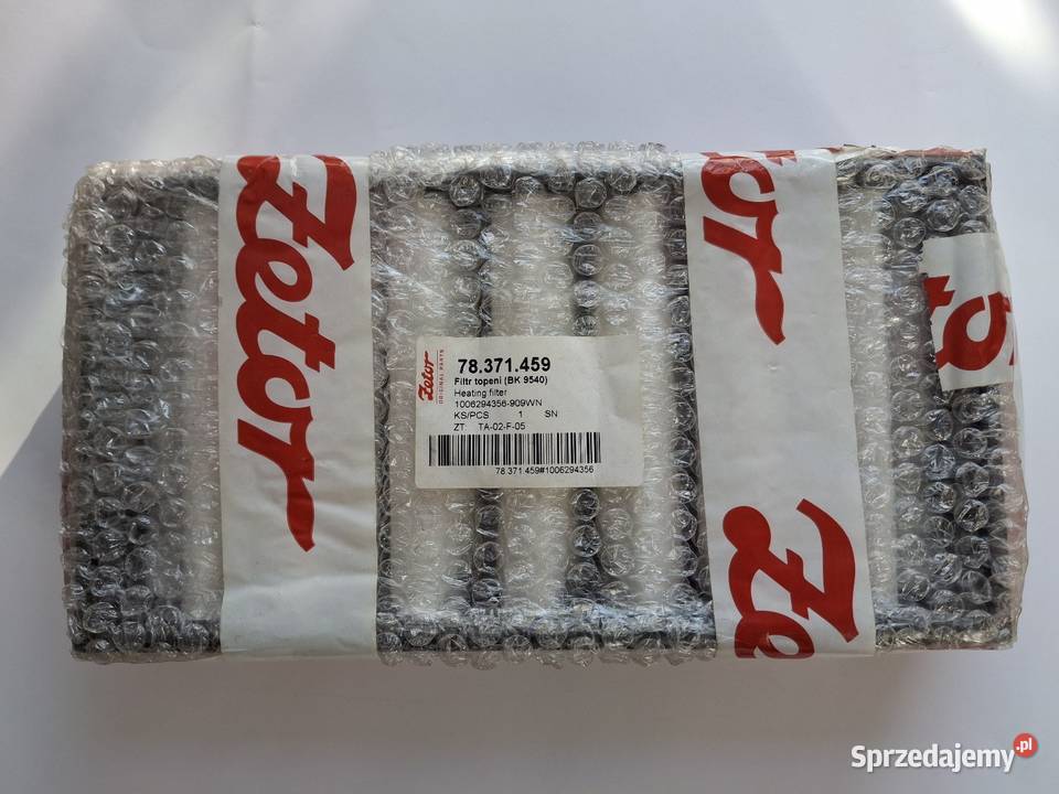 Zetor Filtr Kabinowy 78371459 Kalisz sprzedam