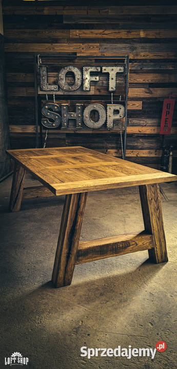 Stół loftowy KENTUCKY stół drewniany 180100