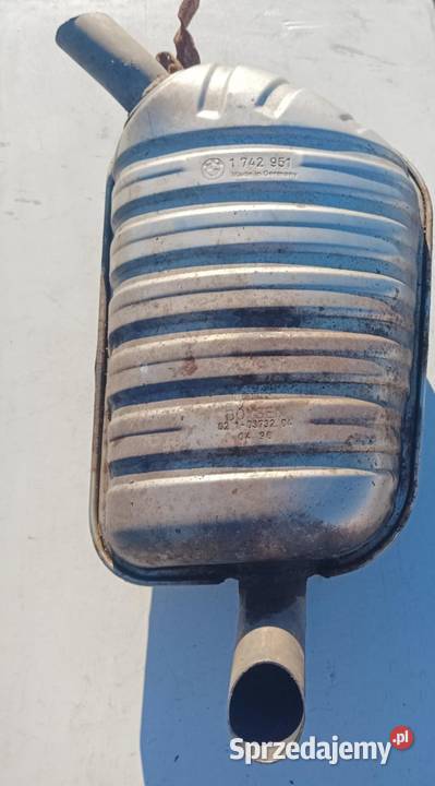 Tłumik końcowy BMW 7 E38 740i lewy i prawy Układ wydechowy opolskie Nysa