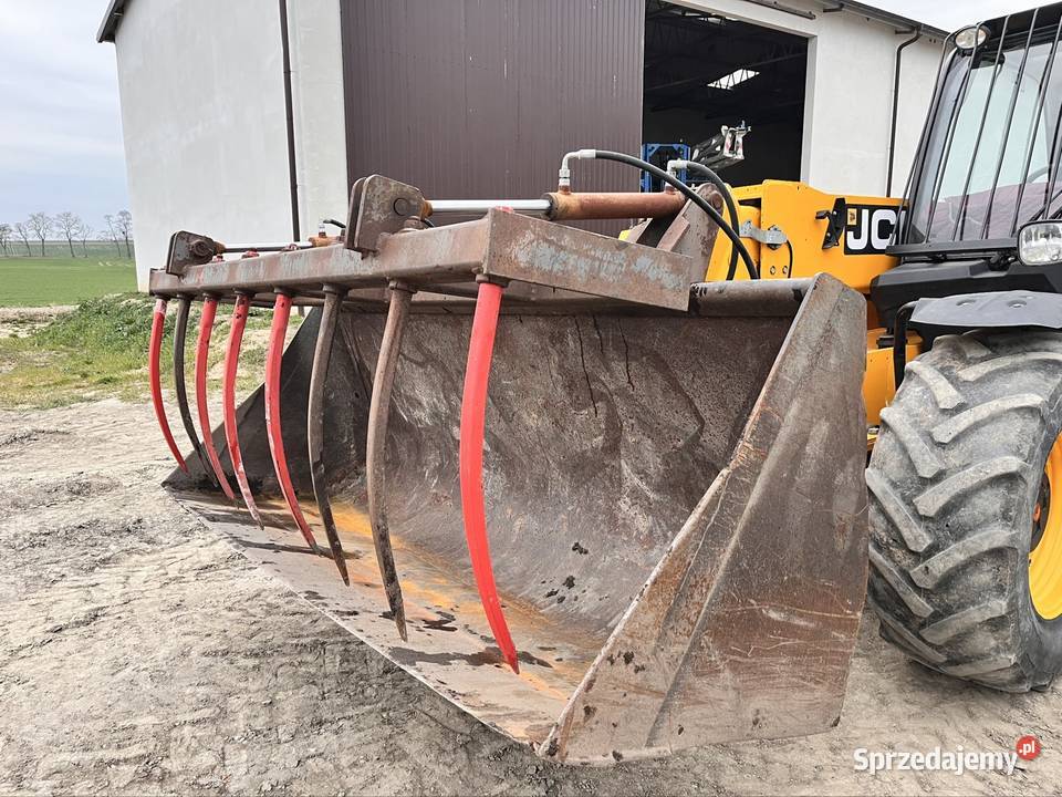 Łyżkokrokodyl JCB Volvo ładowarka teleskopowa Mała Słońca