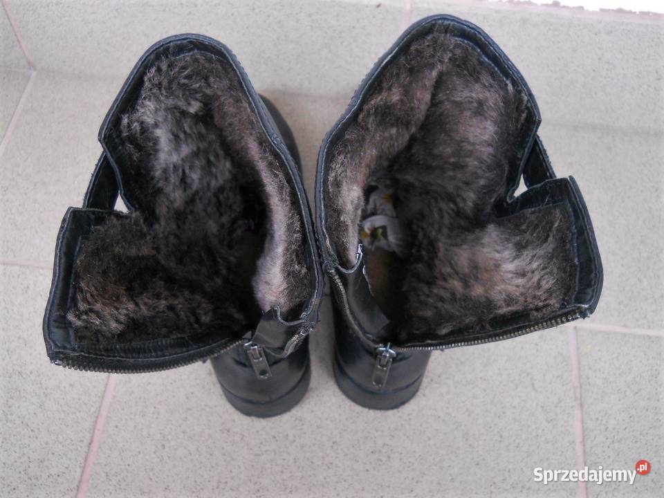 Clarks Softwear Wygodne Cieplutkie BOTKI Futerko Łęczna