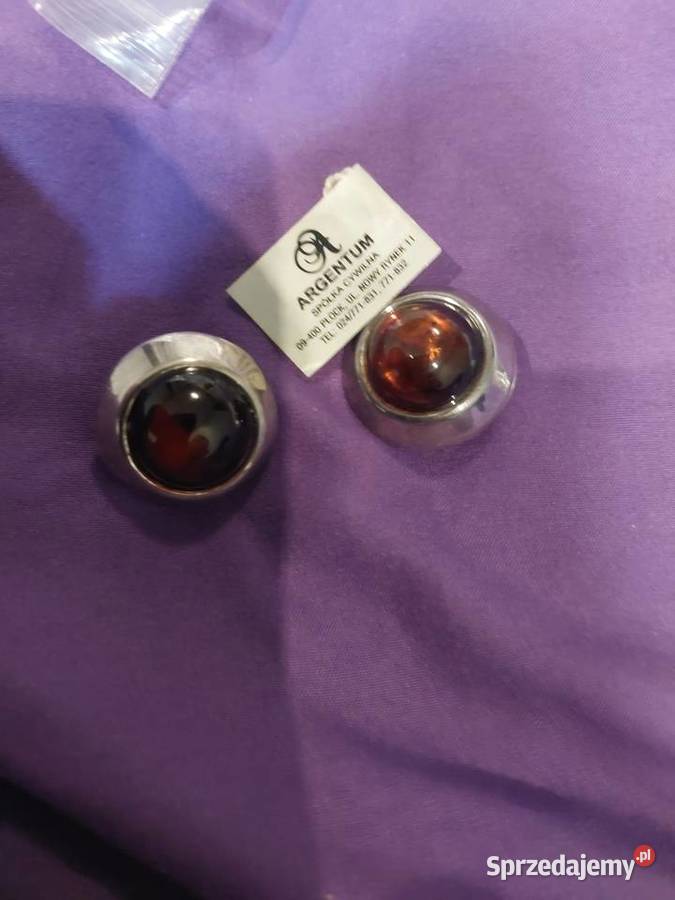 Biżuteria stara prl srebro Baby Górne