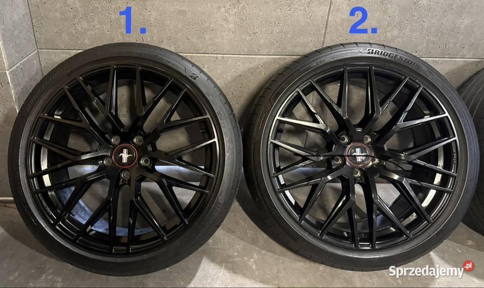 20 Ford Mustang felgi koła komplet 5x1143 85J Samochodowe