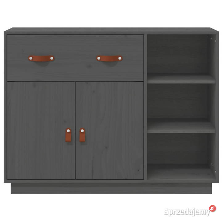 Szafka szara 985x40x75 lite drewno sosnowe Pozostałe mazowieckie Warszawa