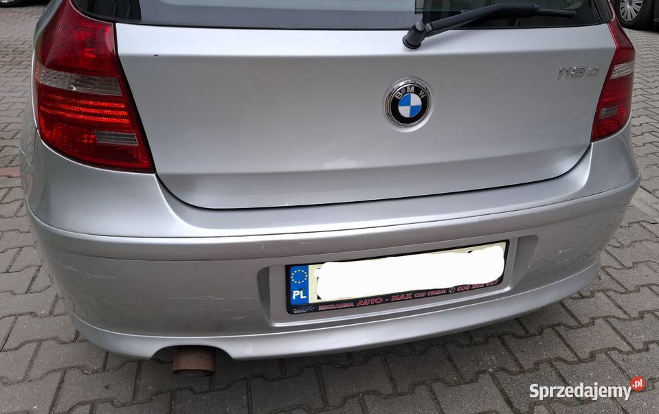 2008 BMW 118d automatyczna skrzynia biegów automatyczna