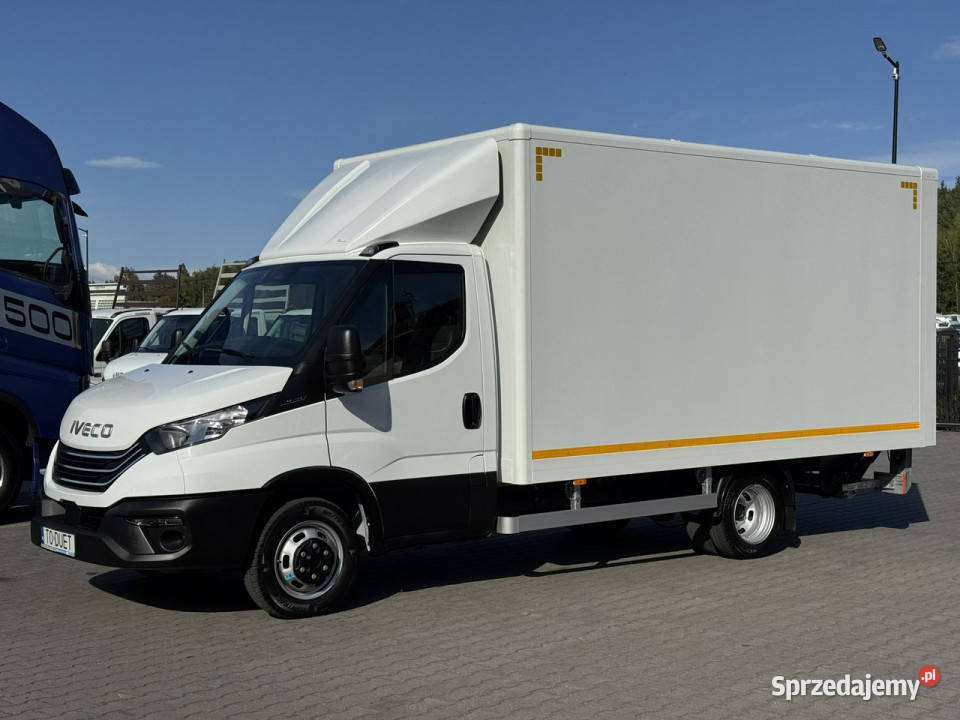 Iveco Daily 35C14 Kontener Winda 750 Na autoalarm Iveco Widełki