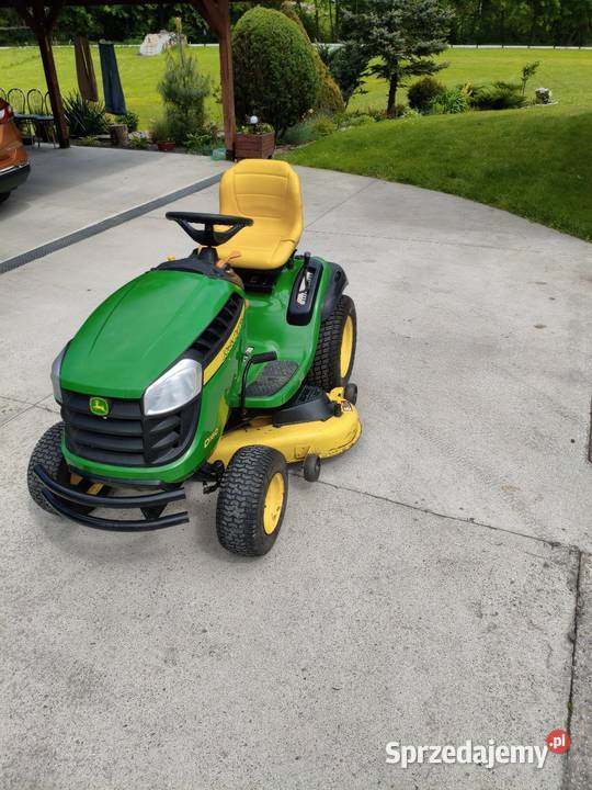 Traktorek kosiarka John Deere D 160 Pstrągowa
