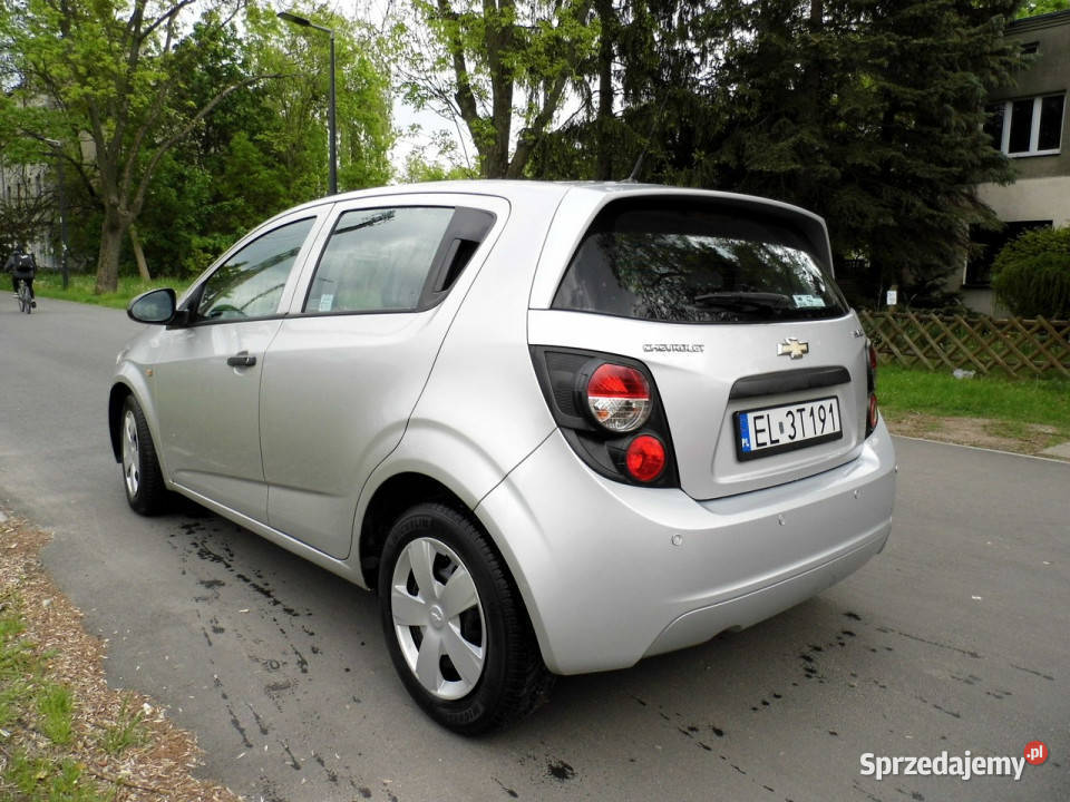 Chevrolet Aveo 12 klima T30 2011 Rok produkcji 2012 Łódź