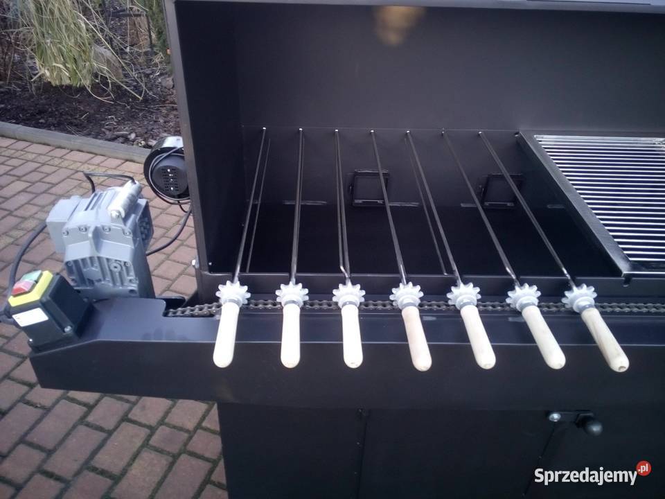 Gastronomiczny grill cateringowy Węglowy Grillowanie Damasławek