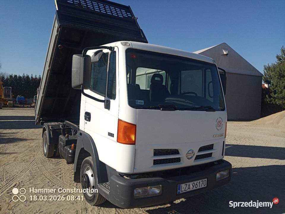 Nissan atleon wywrotka do 35t nieuszkodzony Nissan Zamość