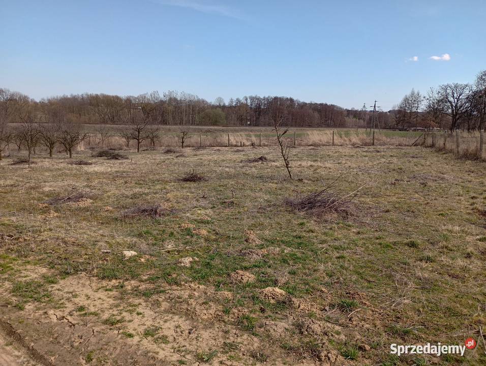 Działka budowlana Brochocin gmina Trzebnica prąd