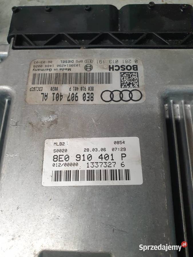 Sterownik silnika komputer Audi 30tdi ASB Rok produkcji 2006