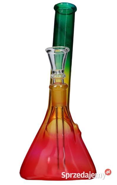 Bongo Szklane w Stylu Rasta Wysokość 20 Średnica Ostrowy nad Okszą