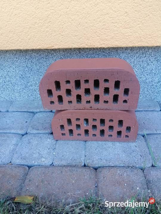 Cegła klinkier czerwona zaokrąglona na Gdańsk