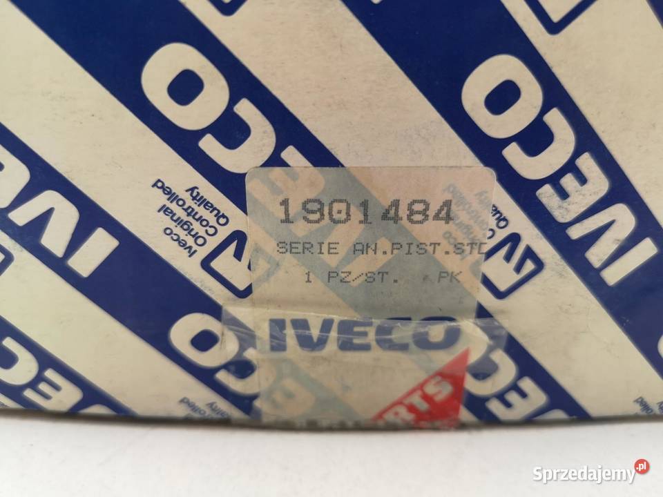 PIERŚCIENIE TŁOKOWE IVECO 1901484 NOWE ORYGINAŁ Pierścienie centrujące lubelskie