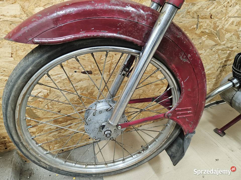 Motorower Ryś MR1 1959r Baza do Odrestaurowania Kłodawa sprzedam
