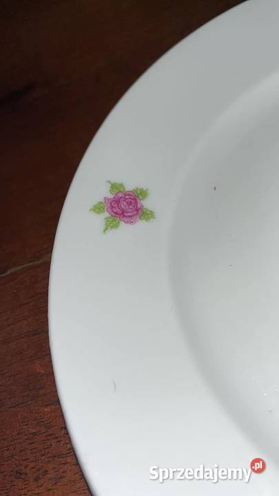 Talerzyk Syg Ćmielów 1790 Ć Biała porcelana z Gdańsk