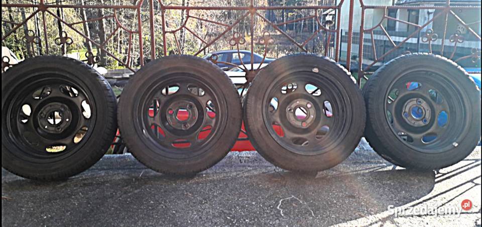 Felgi do SMARTA Orginał z oponami letnimi Poraj