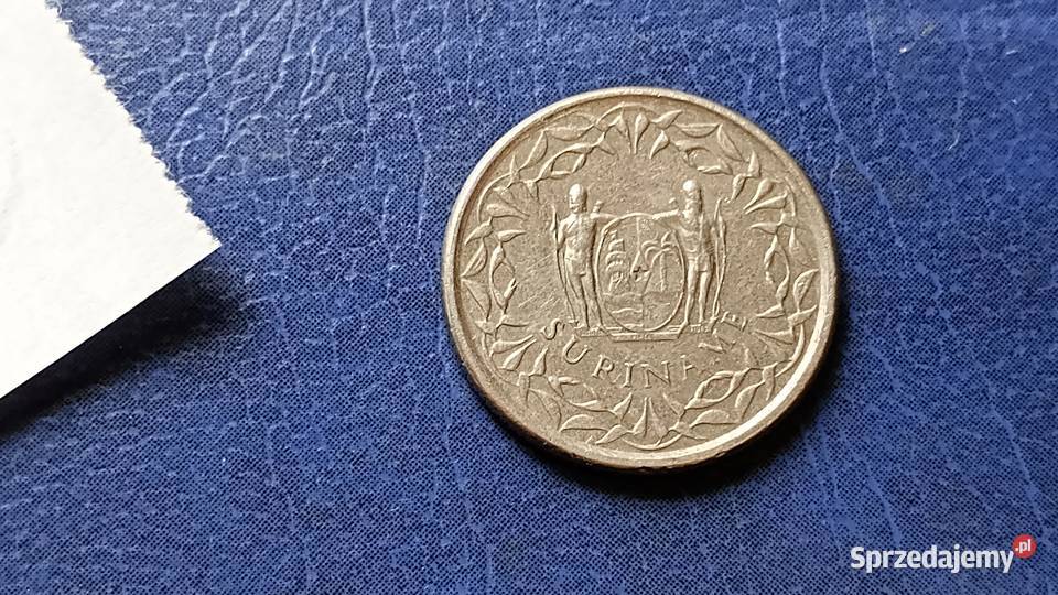 Stare monety 25 cent 1987 Surinam Lesko sprzedam