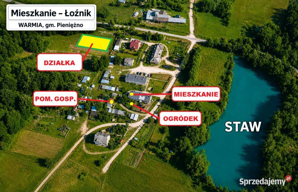 Mieszkanie BEZCZYNSZOWE k Pieniężna PARTER