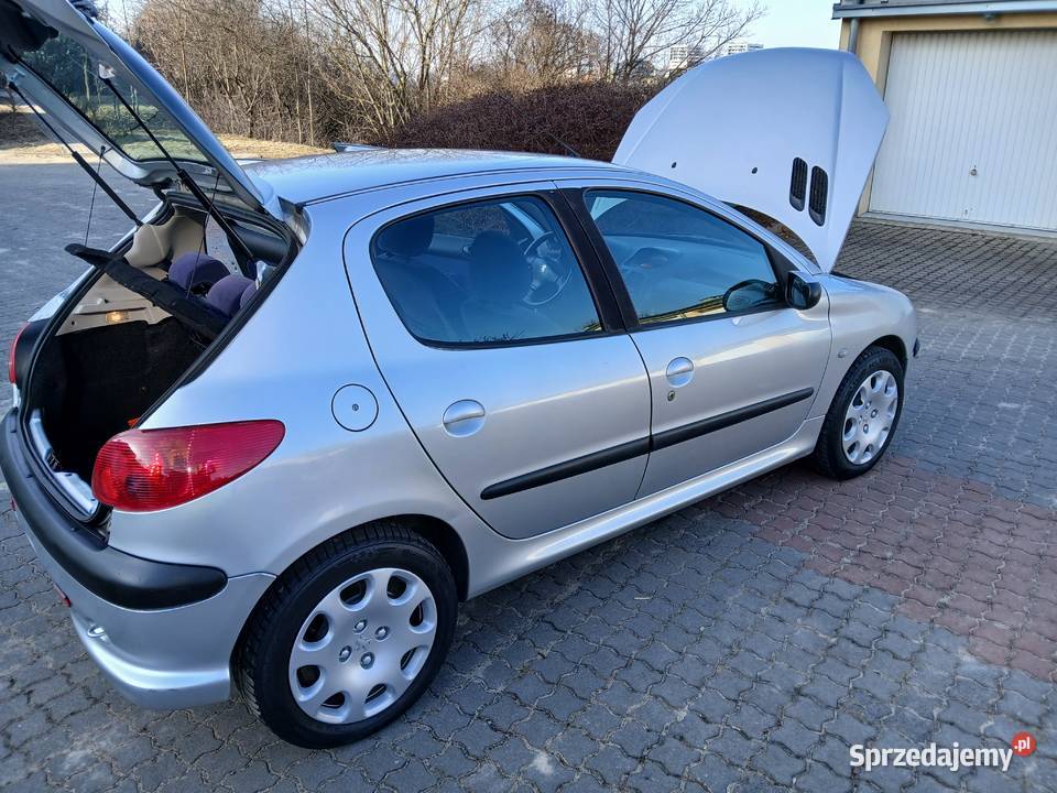 Peugeot 206 lift 20032004bez korozji 11 benzyna Bydgoszcz sprzedam