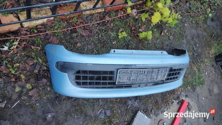 Zderzak przód przedni kompletny niebieski Fiat osobowe Zderzaki wielkopolskie Książ Wielkopolski