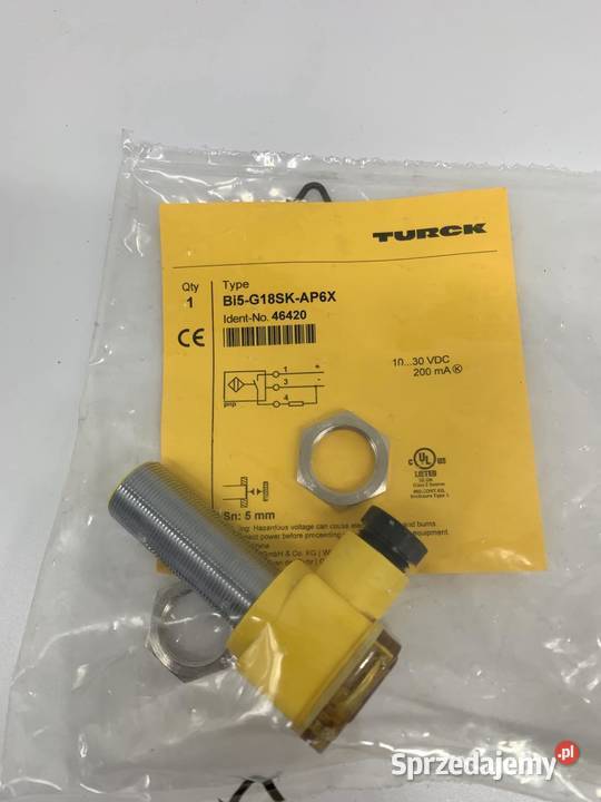 Turck 46420 Bi5G18SKAP6X Czujnik indukcyjny