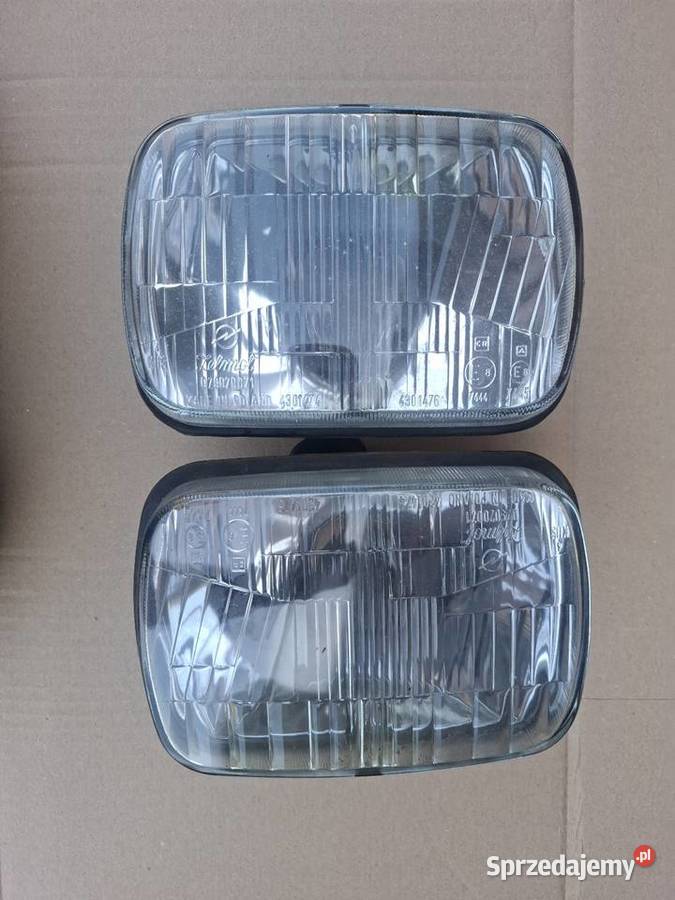 Reflektory przód przednie lampy Fiat 126p Maluch uniwersalne Lampy przednie opolskie Strzelce Opolskie