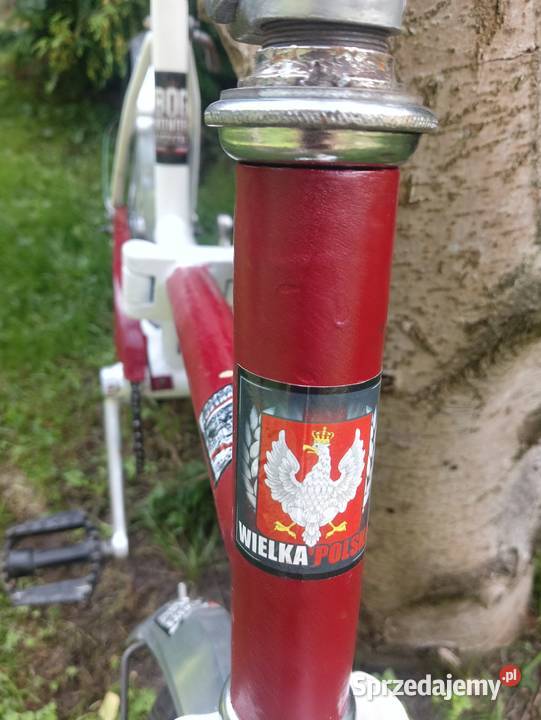 Patriotyczny Polski rower Romet karat patriotów