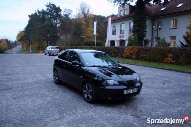 Seat Ibiza SEAT IBIZA 14 CZARNY stella SPORT Alu ABS Tomaszów Lubelski sprzedam
