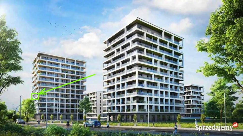 Przytulna kawalerka rzeką na nowoczesnym osiedlu Rzeszów