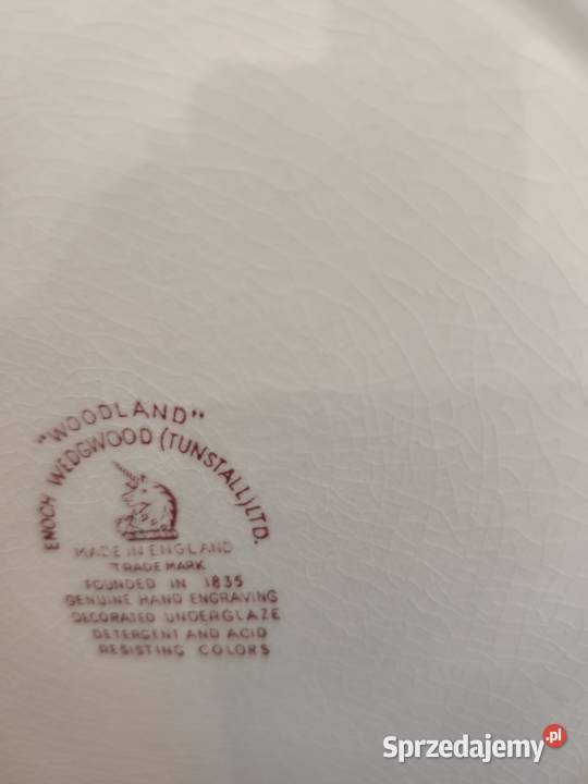 Talerzpółmisek angielski Wedgwood lubelskie Chełm sprzedam
