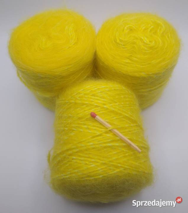 Włóczka angora 10 akryl 90 341 g Gdańsk sprzedam