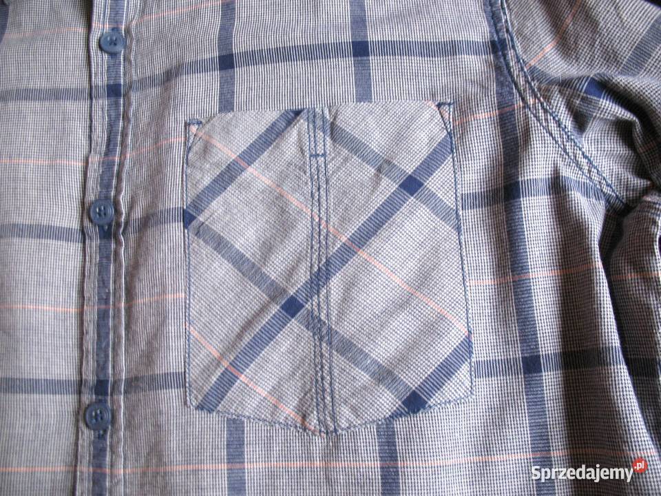 Koszula męska bawełna L 47 178 klatka 120 fat Siedlce