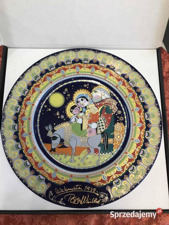 Talerz dekoracyjny Rosenthal Bjrn Wiinblad 1979r Kielce