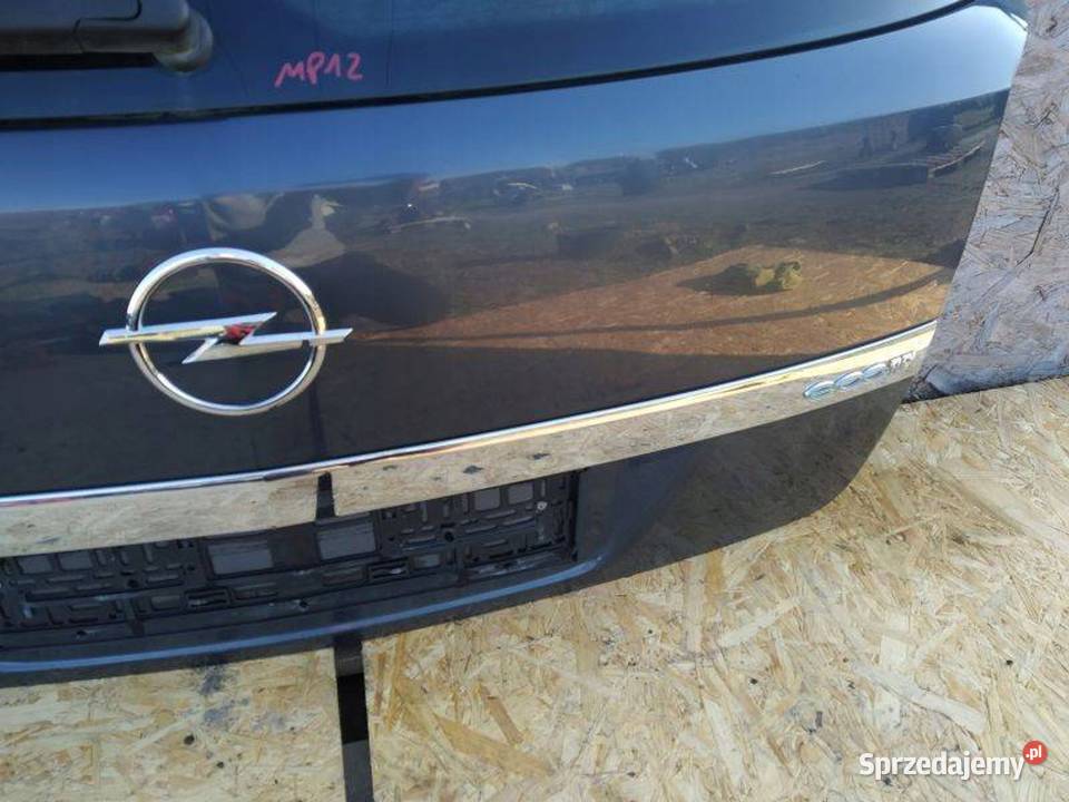 OPEL ASTRA H 2006 Z TYŁU TYLNA KLAPA BAGAŻNIKA osobowe Rudziniec